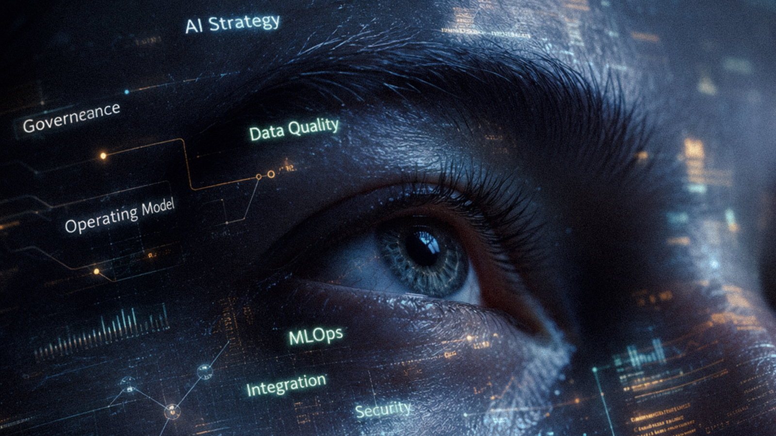 Diagramma del modello operativo AI e del framework di controllo